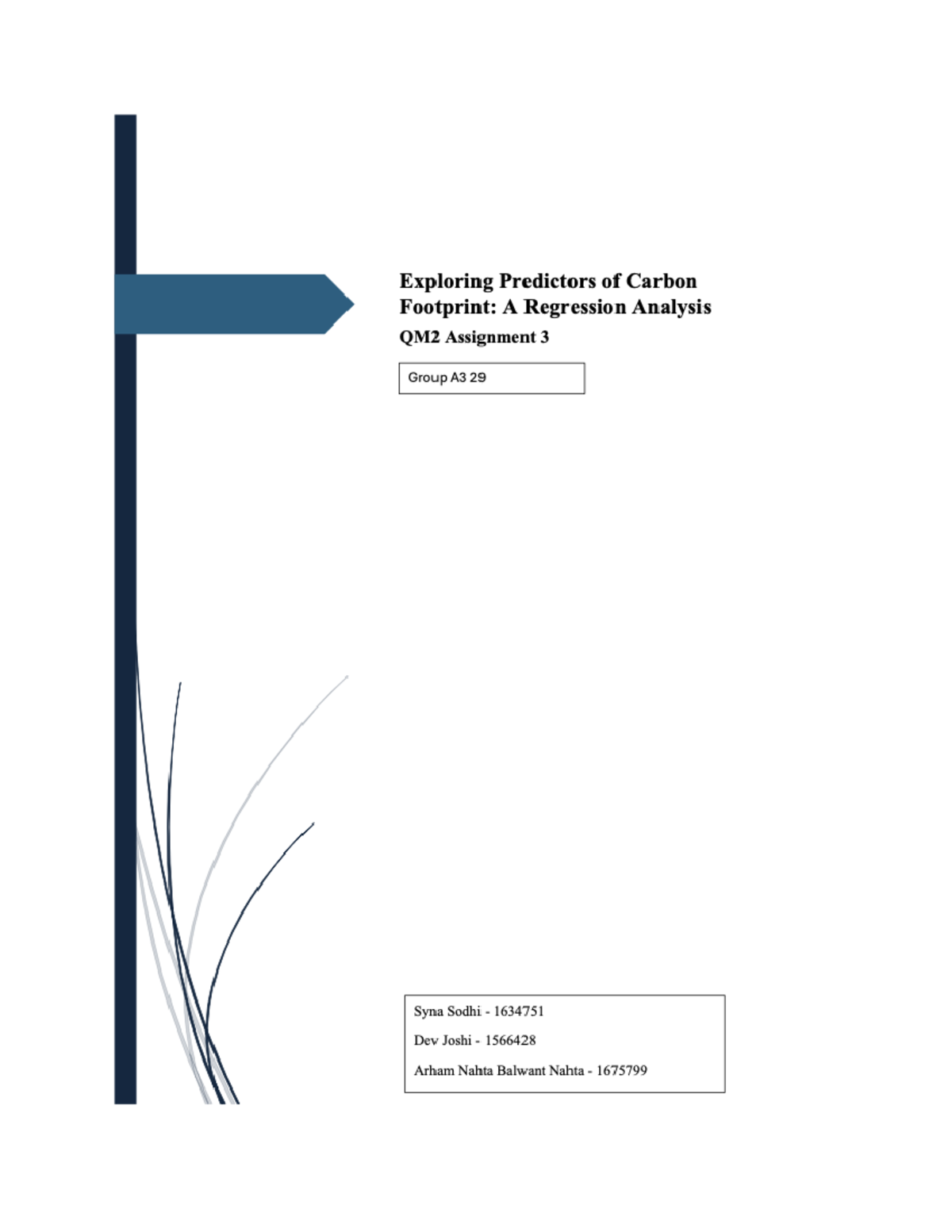 Assignment 3 Final: Analyzing Urban Carbon Emissions through Regression ...