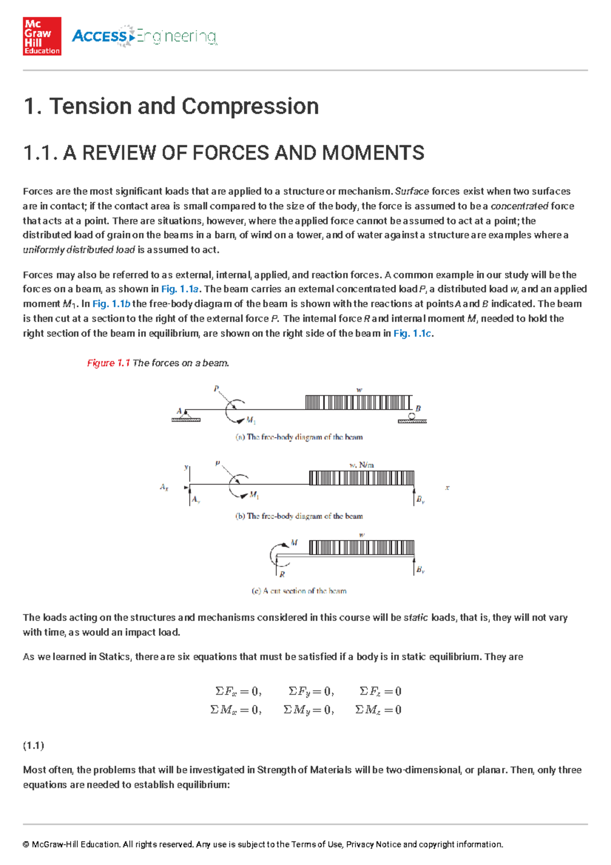 Strength of Materials - Chapter 2: Composite Bars & Thermal Stresses ...
