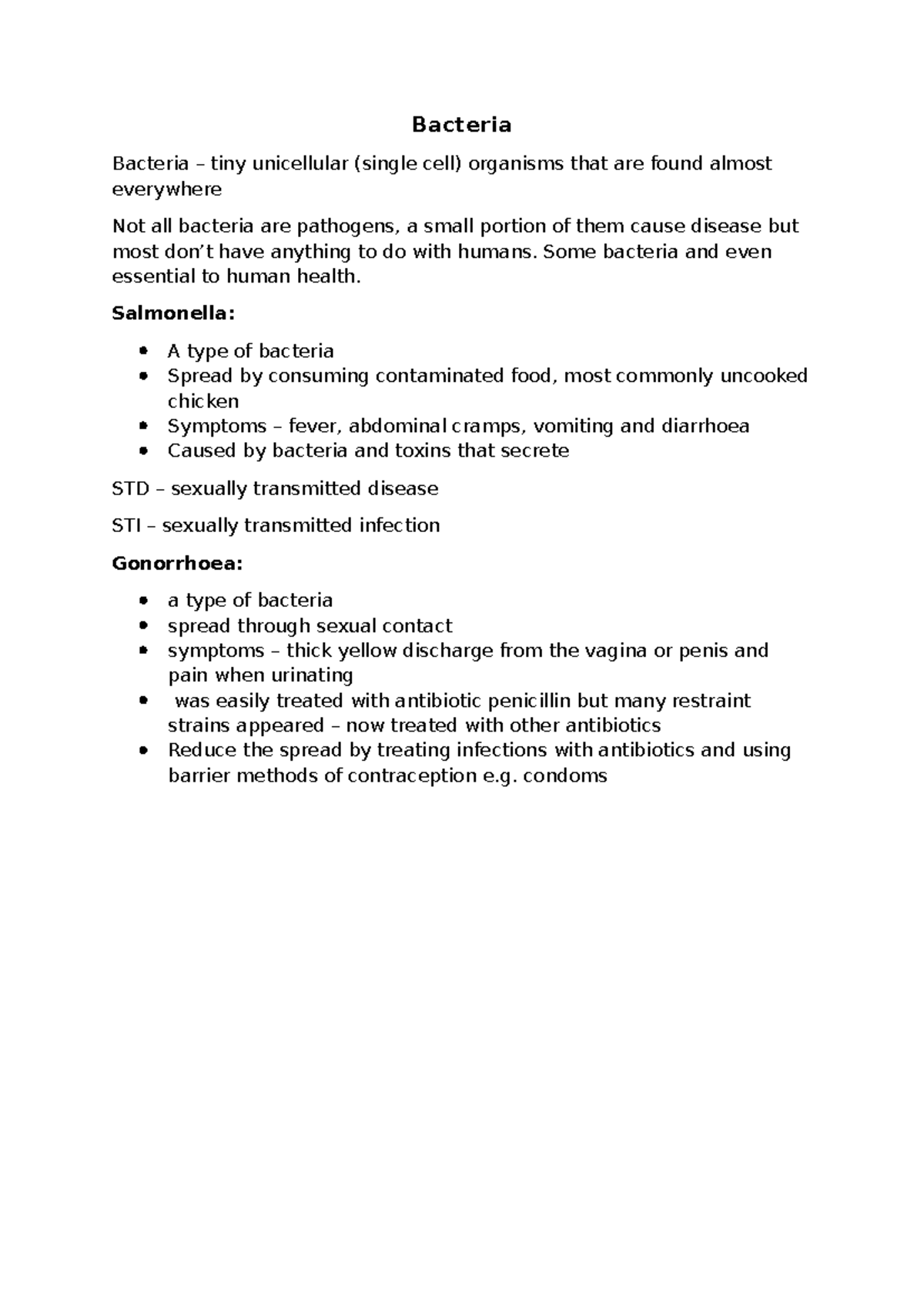 Bacteria Overview: Types, Effects, and Health Implications (Bio 101 ...