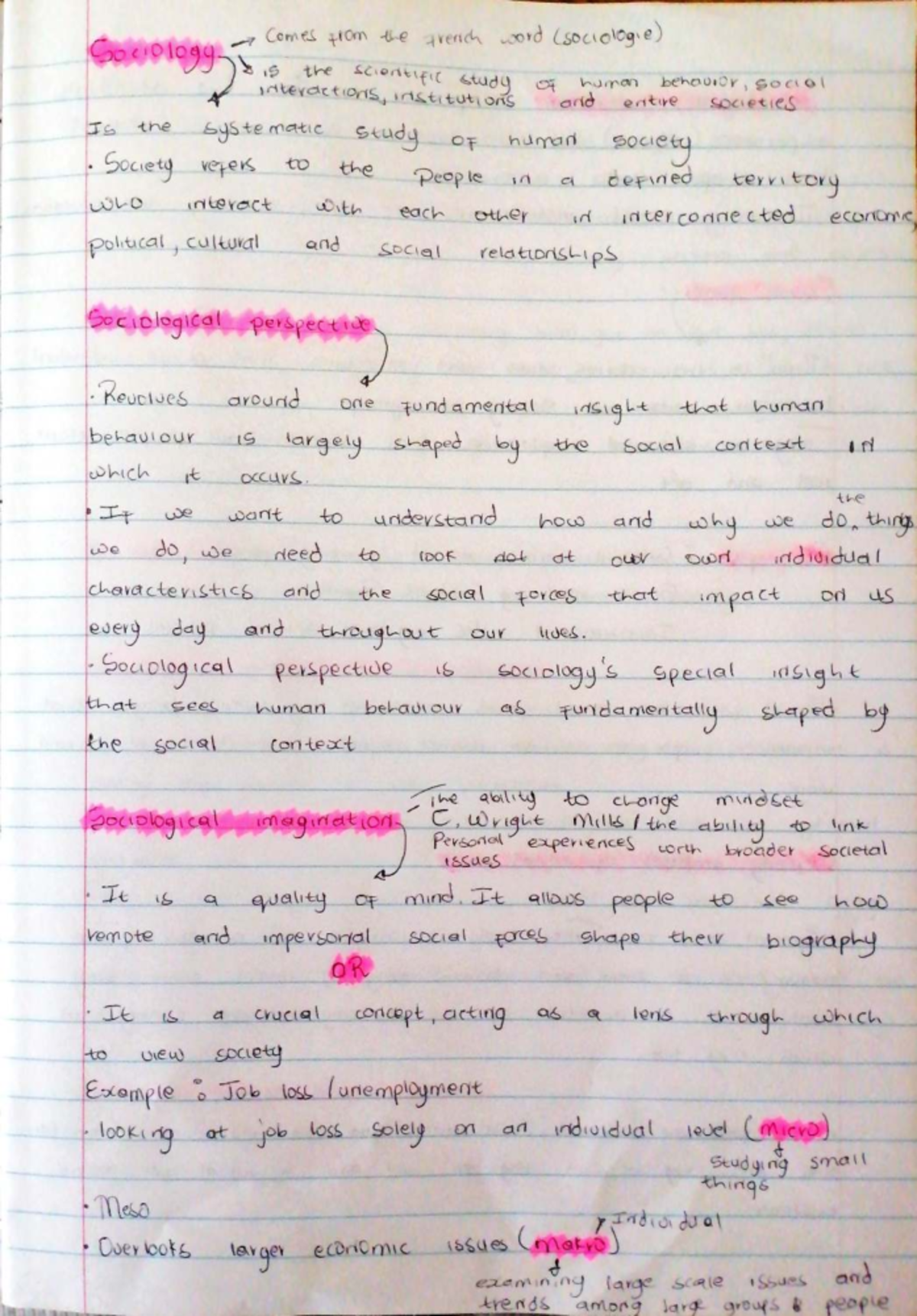 Soci 3iOm Lecture Notes on Social Dynamics and Relations - Studocu