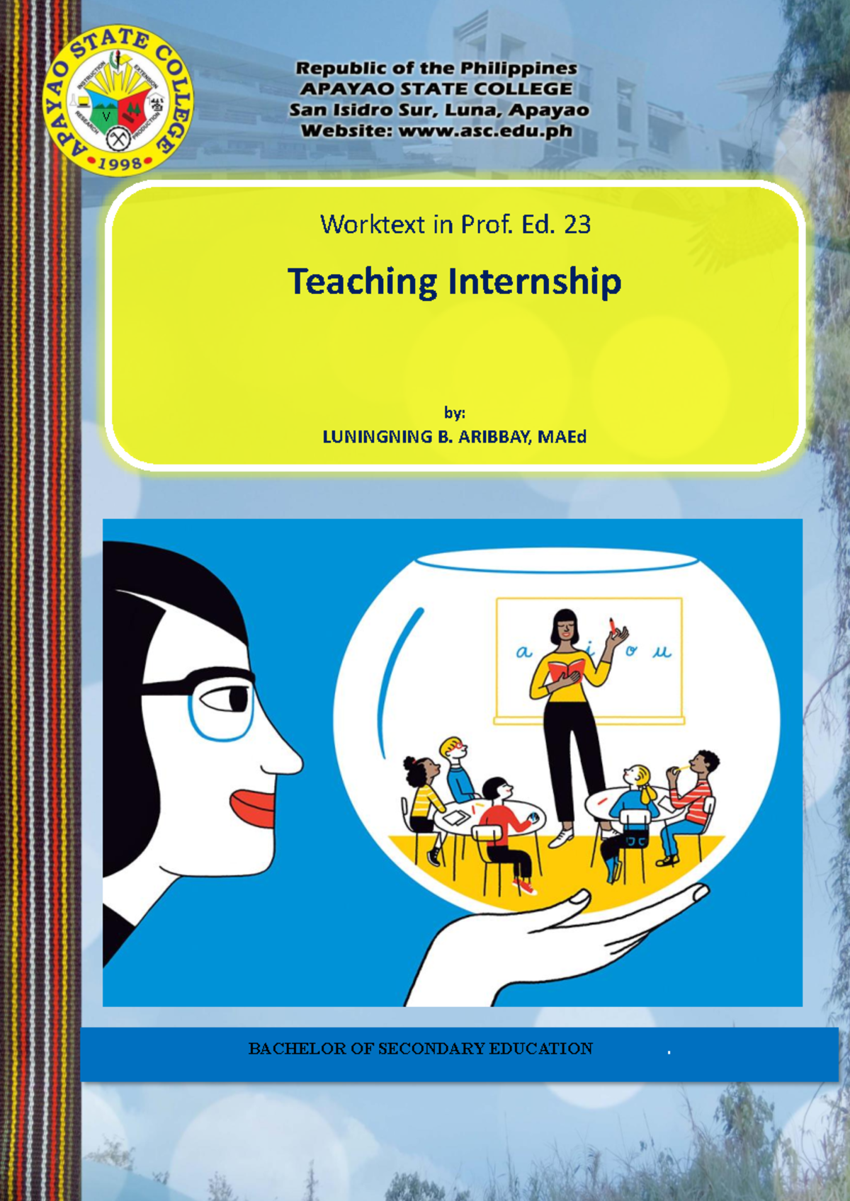 Learning Task 1 - Realizing What Teaching Internship is All About ...