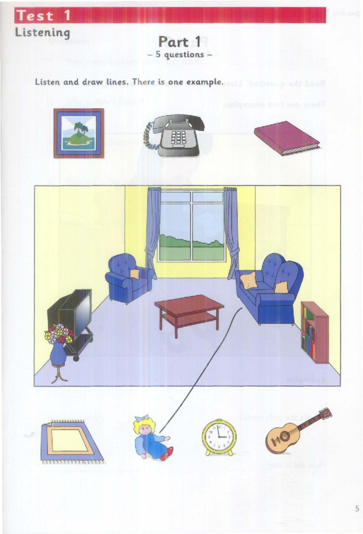Starter 3 Listening Practice: Test 1, 2, and 3 Questions - Studocu