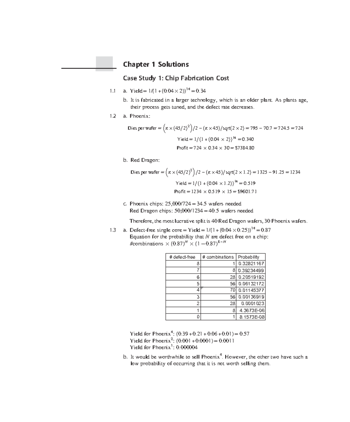 Computer Architecture A Quantitative Approach (6th Edition) Solutions ...