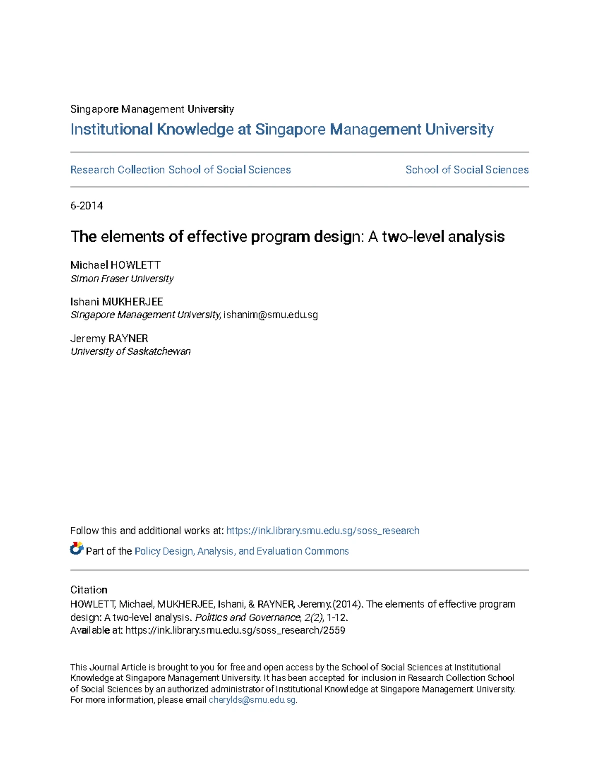 Comprehensive Guide to Effective Program Design in Public Policy - Studocu