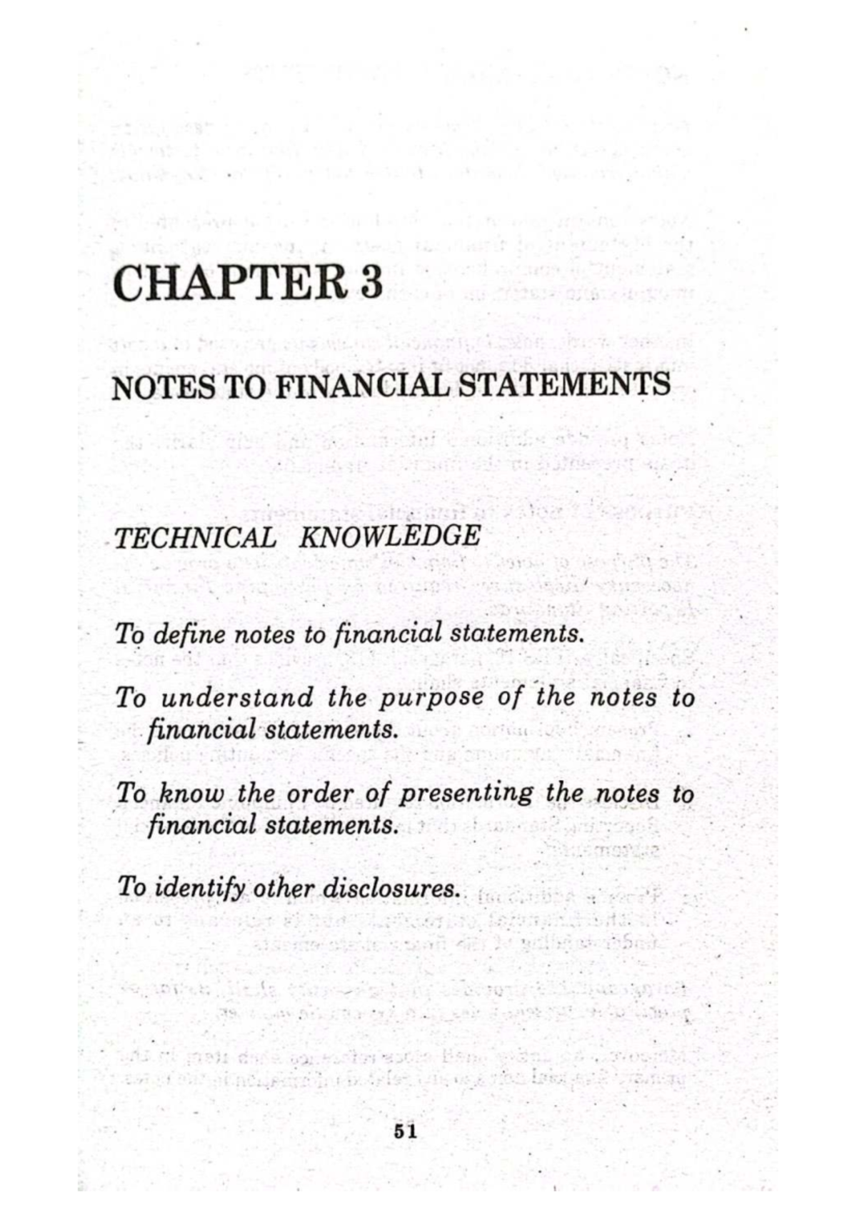 CHAPTER 3 NOTES ON FINANCIAL STATEMENTS: TECHNICAL INSIGHTS - Studocu