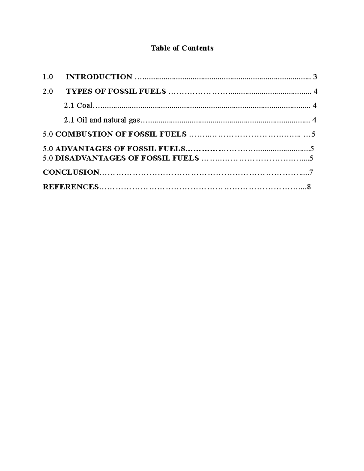 Fossil Fuels and Their Impact: An Overview of Types and Combustion ...