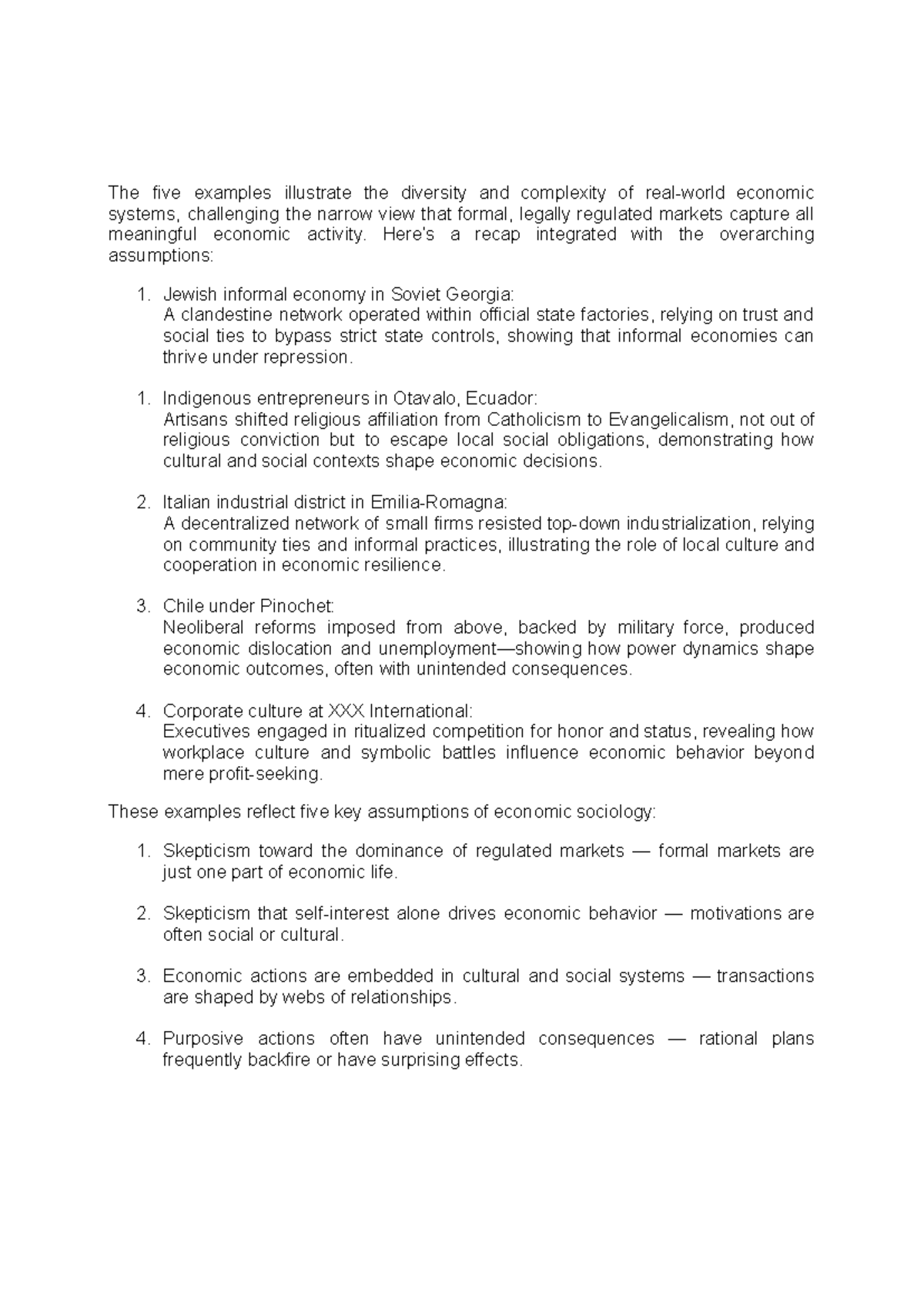Eco Soc - Summary of Economic Sociology Concepts by Alejandro Portes ...