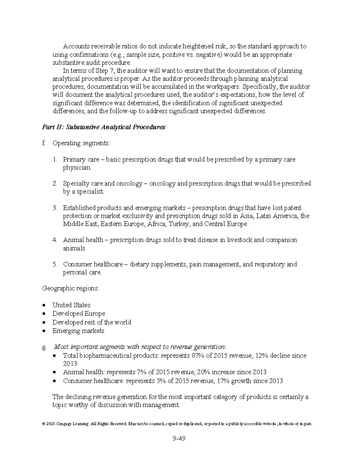 Auditing a Risk-Based Approach: Accounts Receivable Ratios & Analytical ...