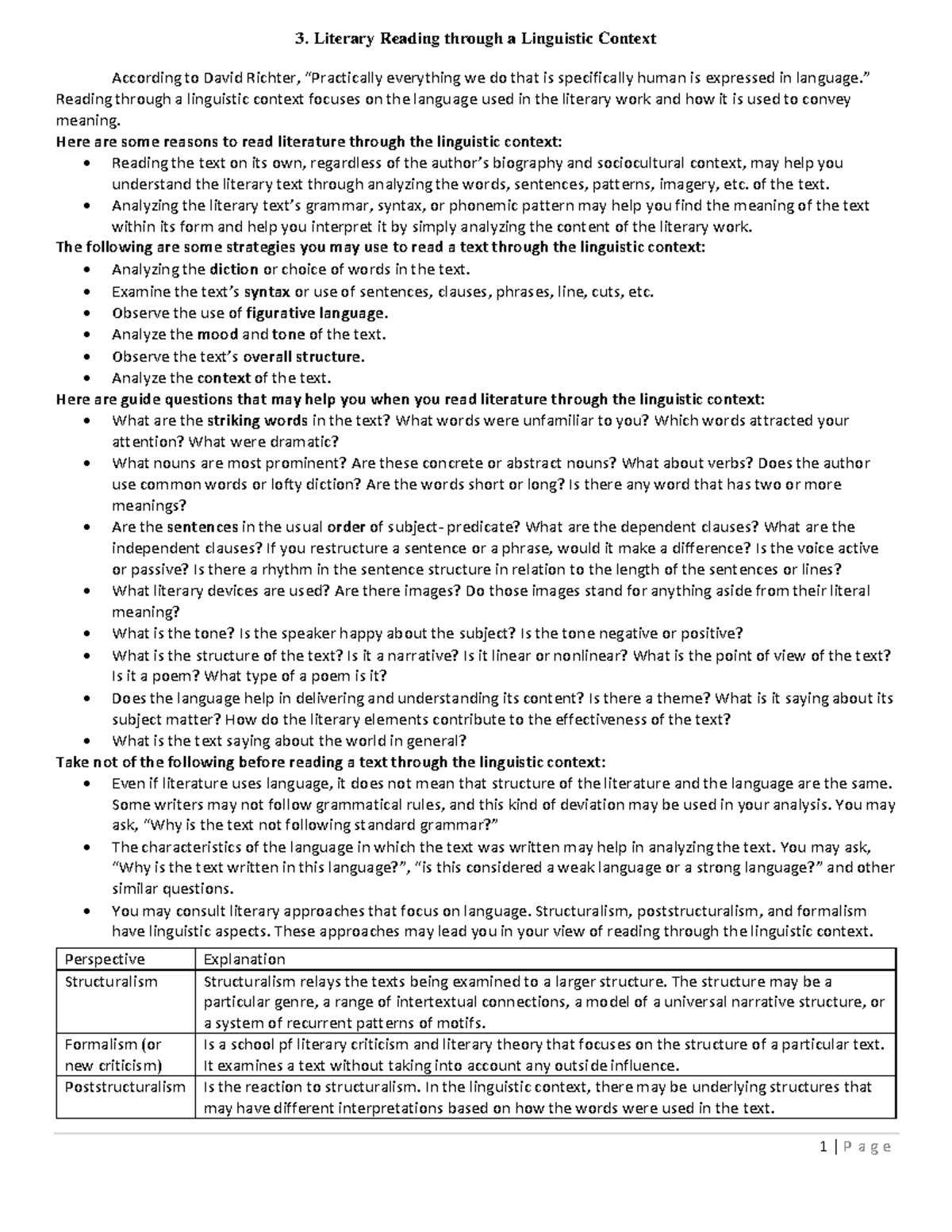Linguistic Context in Literary Reading: Analysis Strategies & Tips ...