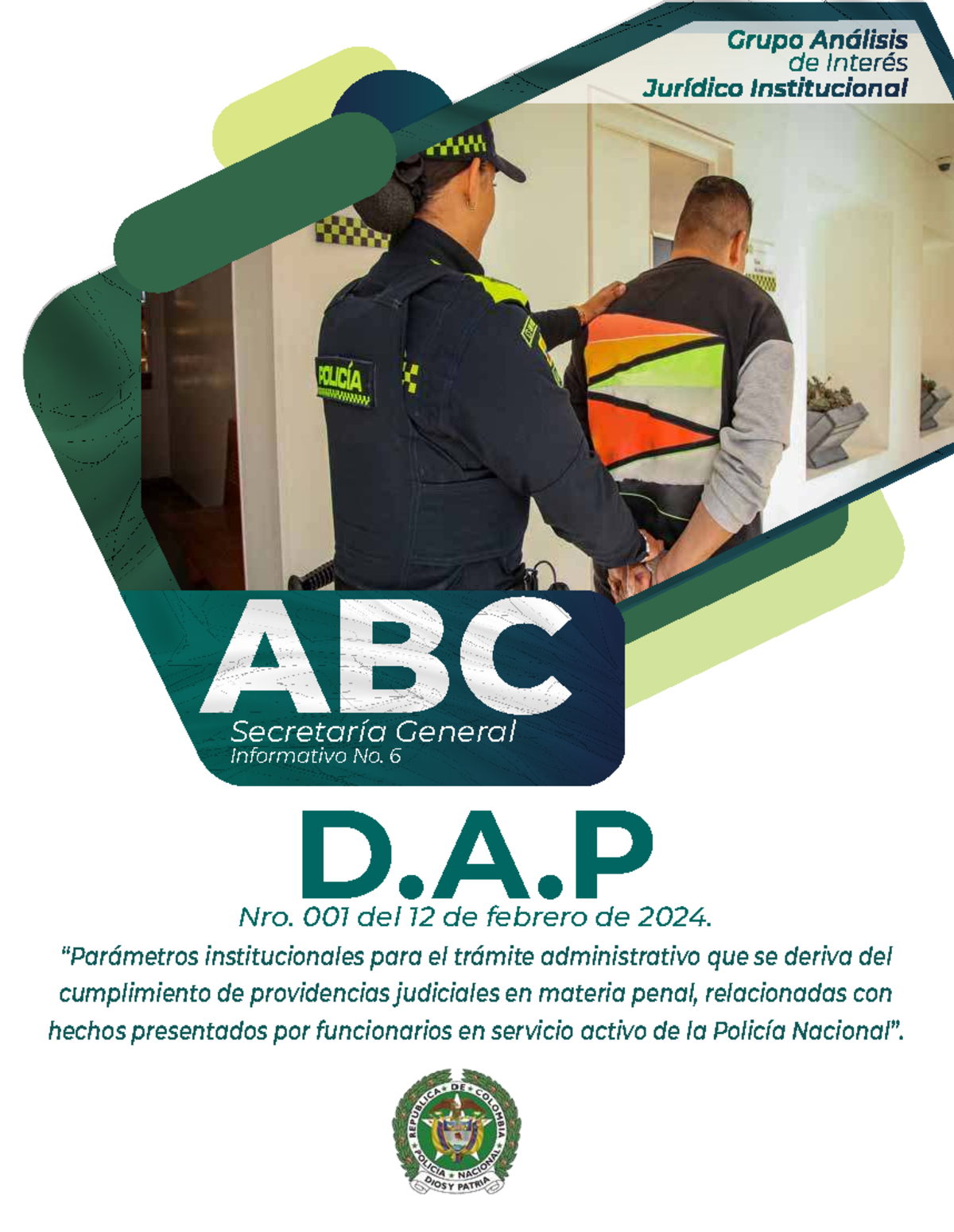 ABC D.A.P Nro. 001 del 12 de febrero de 2024: Trámite Administrativo ...