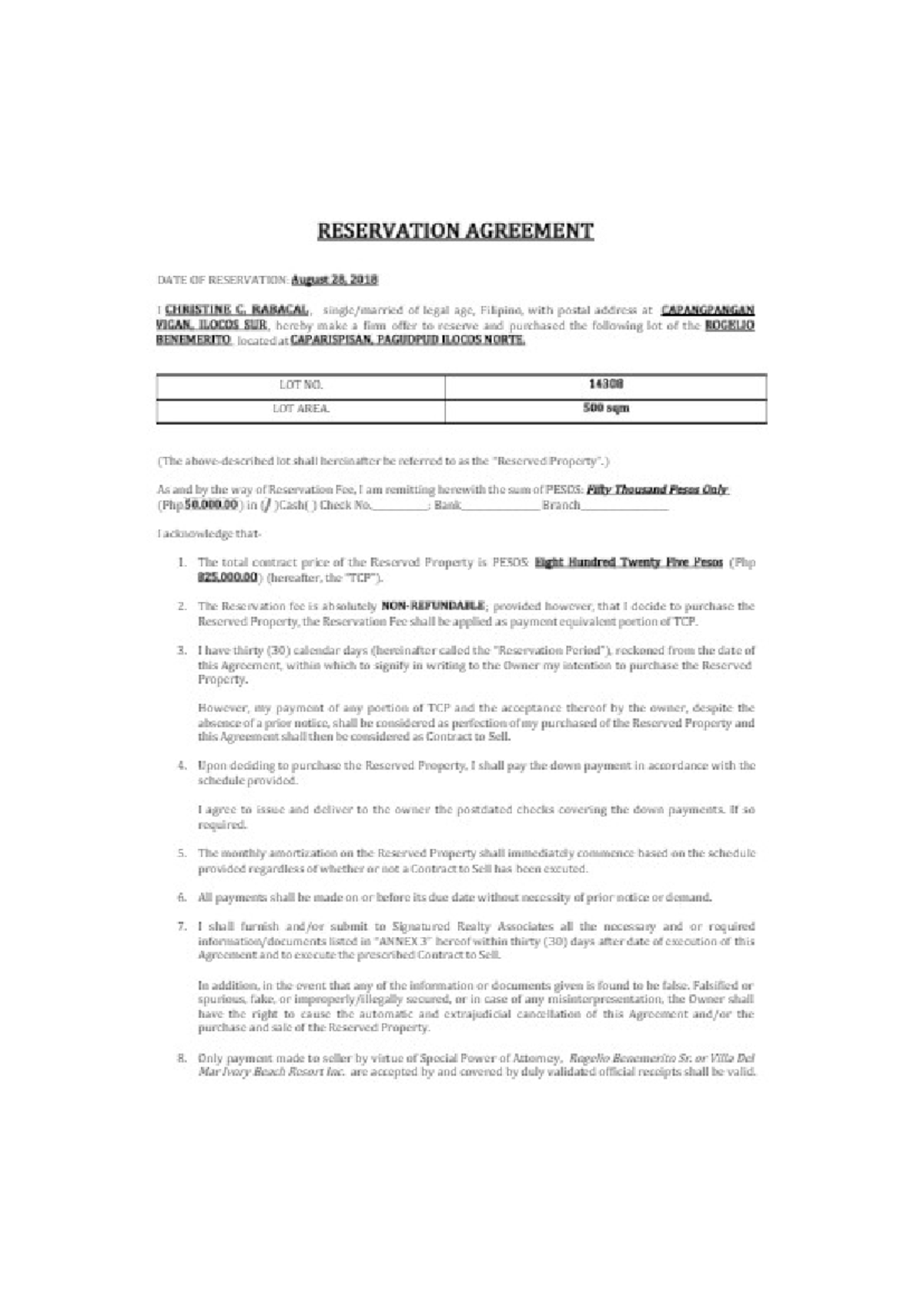 Certificate Of Authorizing Registration Sample