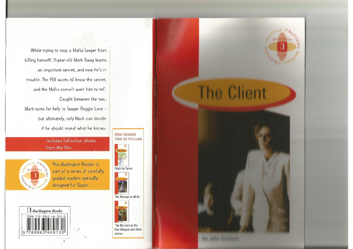 The Client - Reading Book Summary and Analysis - Studocu