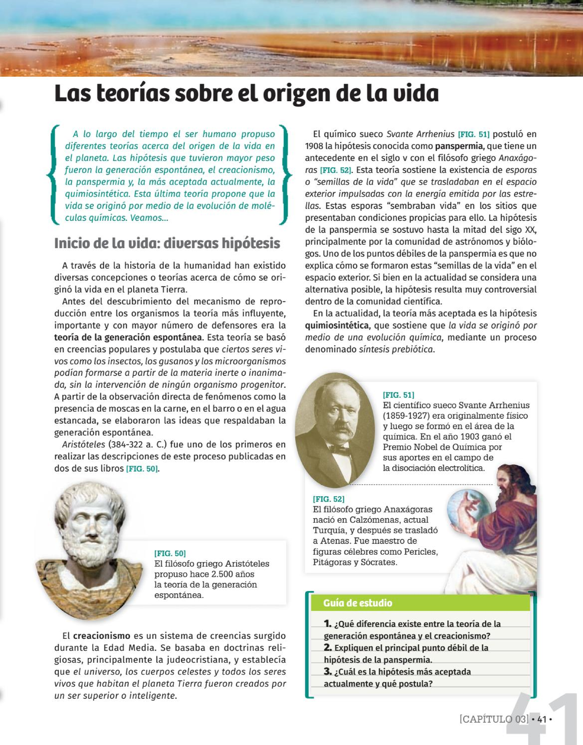 Biología 2 - Teorías sobre el Origen de la Vida y su Evolución - Studocu