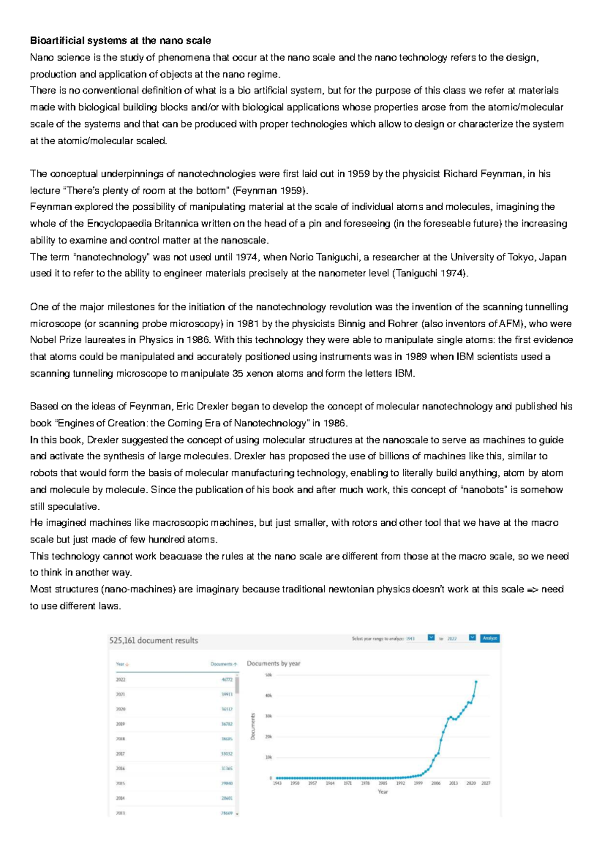 Appunti del Modulo di Nanoscale: Sistemi Bioartificiali e Nanotecnologie - Document Preview