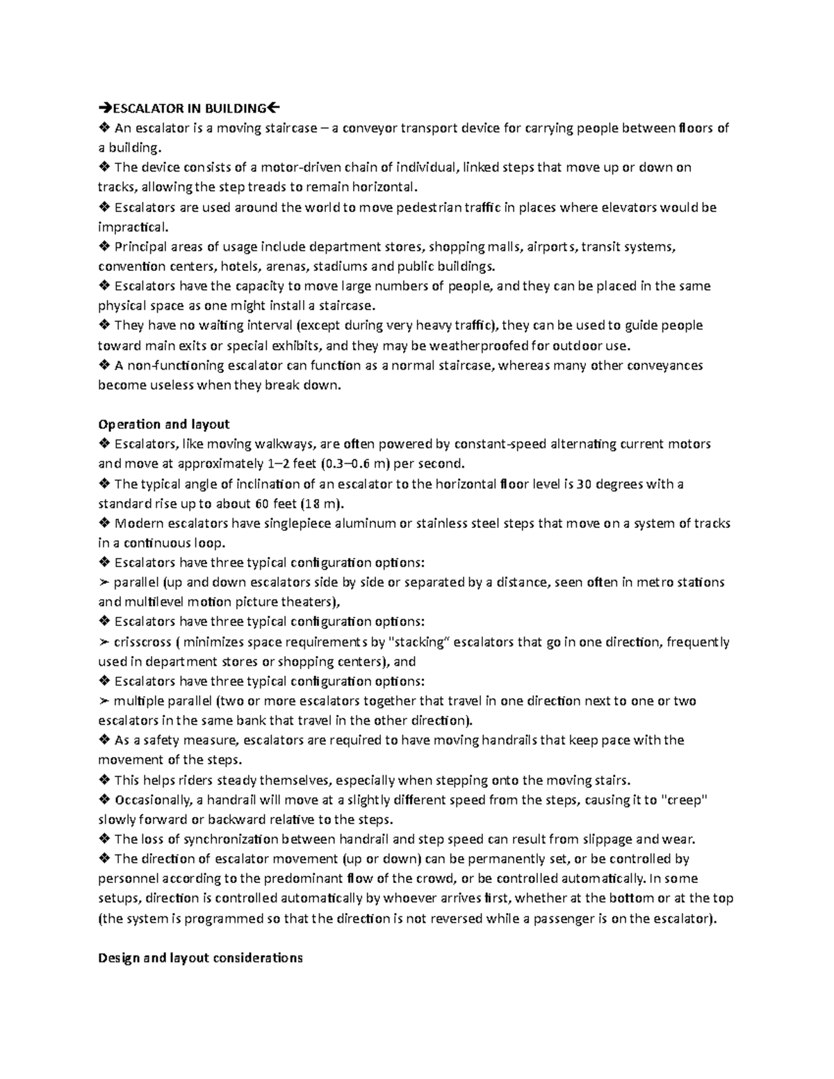 Understanding Escalators in Building Design and Function (ENG 101 ...