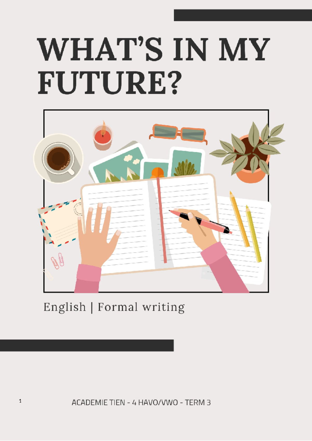 HV4 - Term 3 Writing Guide for 2425: Enhancing English Skills - Studeersnel
