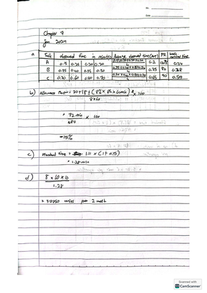 Test FIN367 Nov23: Credit Process and Risk Assessment Questions - Studocu