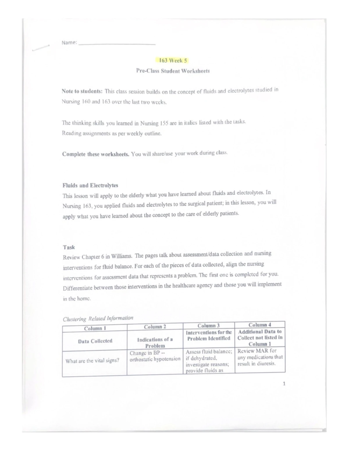 163 Week 5 - Homework Assignment Details and Guidelines - Studocu