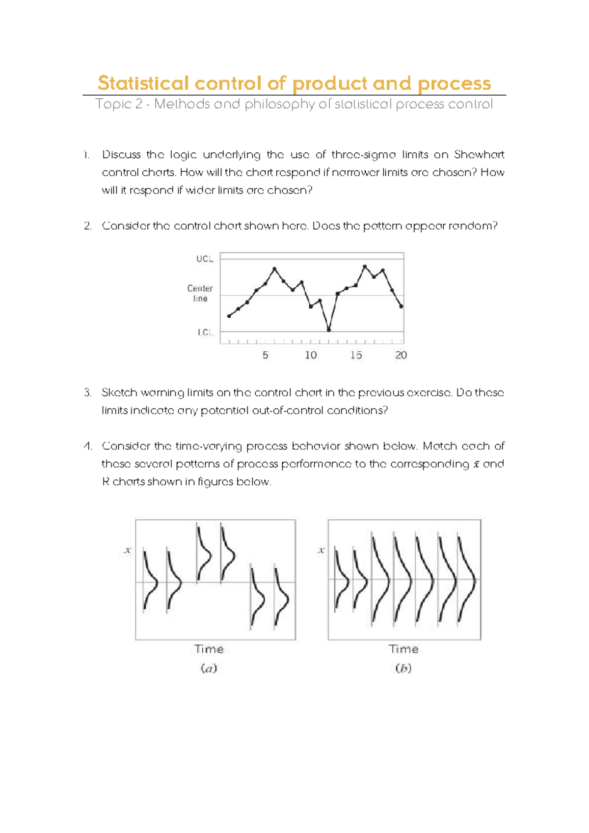 Statistical Control of Product & Process - T2 Methods & Philosophy ...