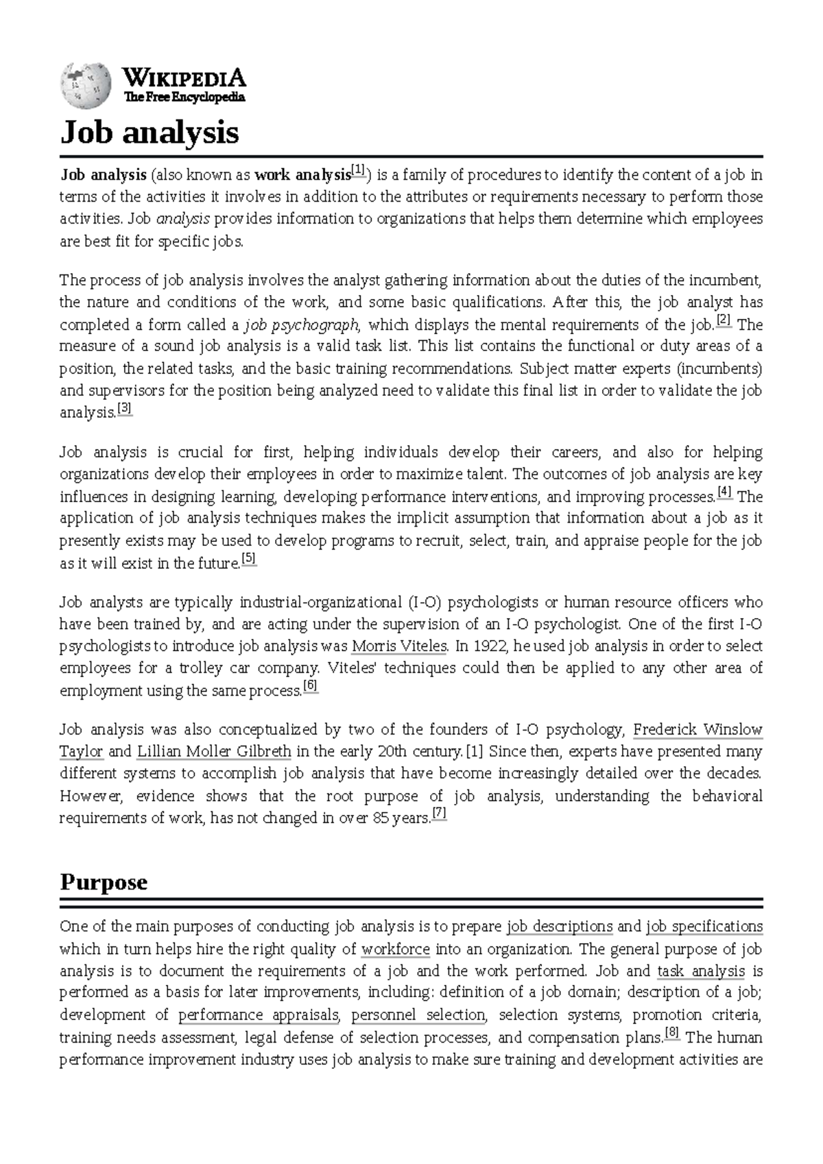 Job Analysis (HRM 101): Understanding Worker Attributes & Task ...