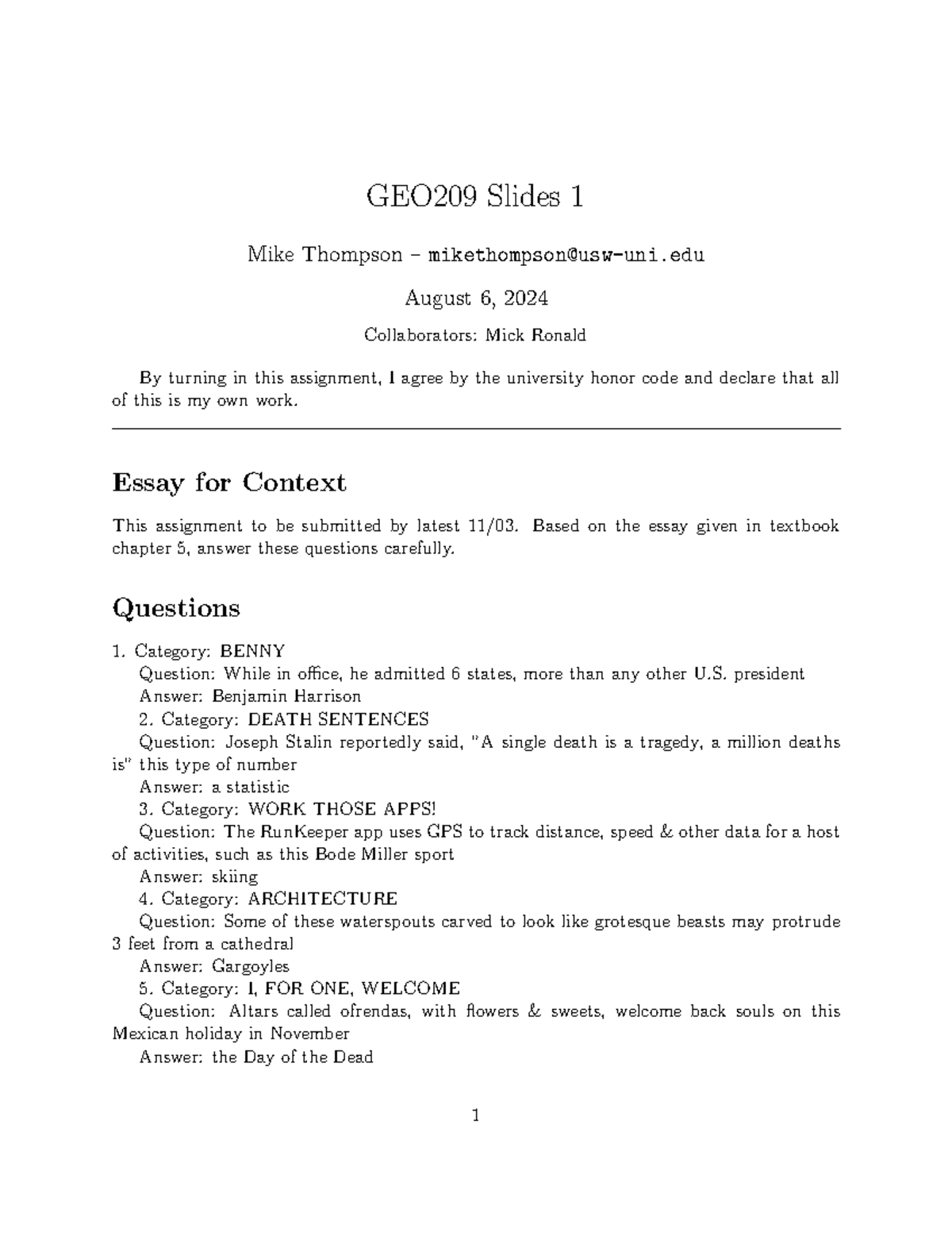 GEO209 Final Exam Study Guide: Key Concepts and Questions - Studocu