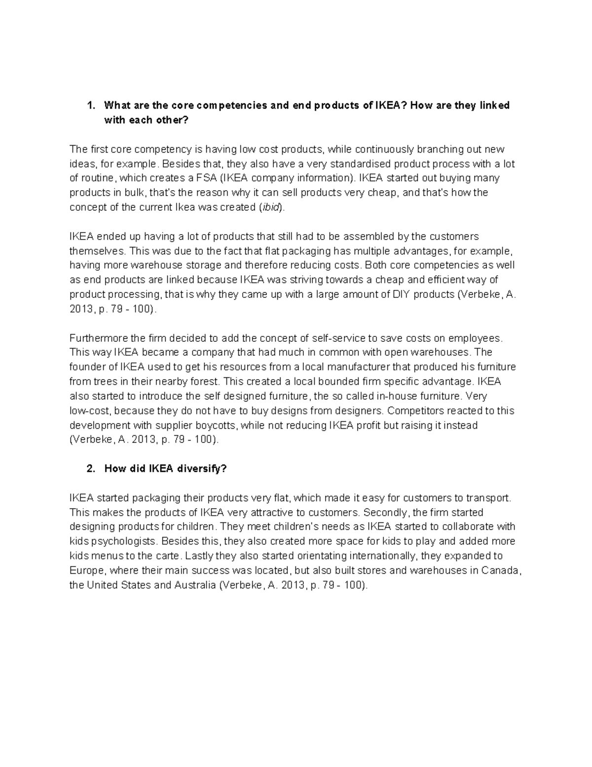 IKEA Case Study - Week 39: Core Competencies and Global Strategy ...