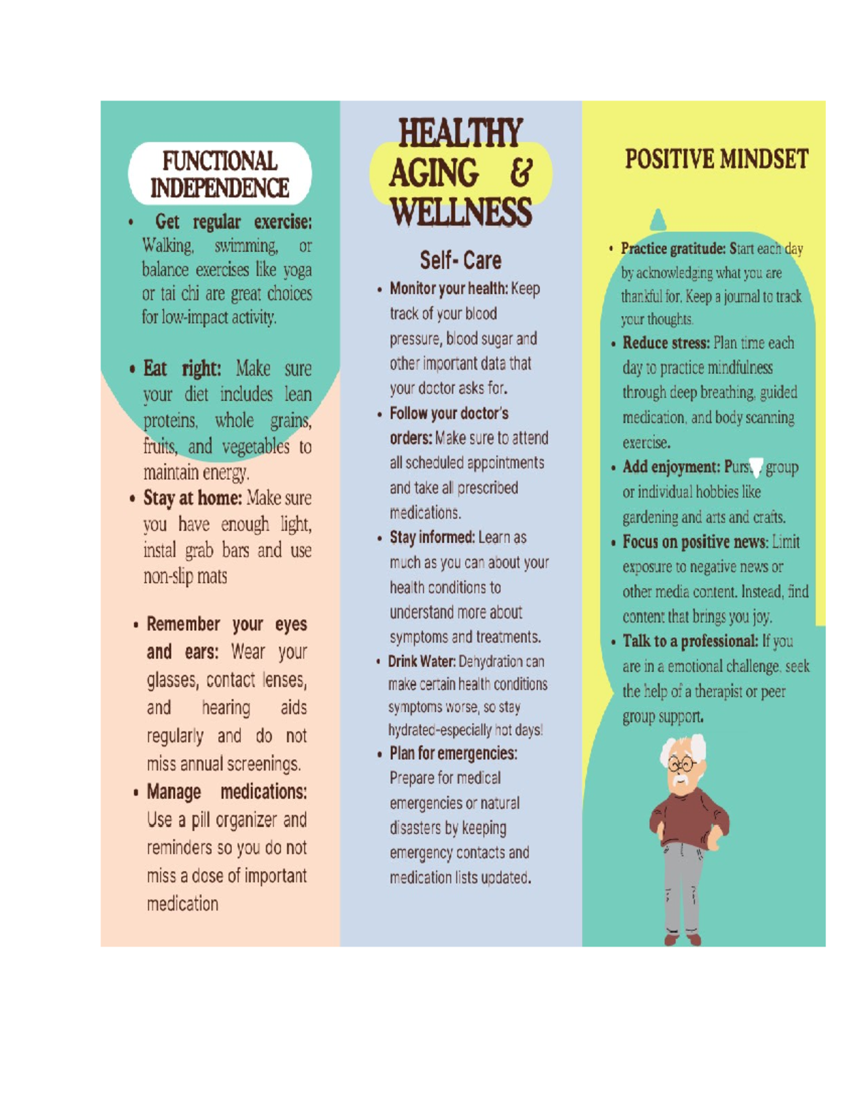 Healthy Aging and Wellness: Strategies for Functional Independence ...