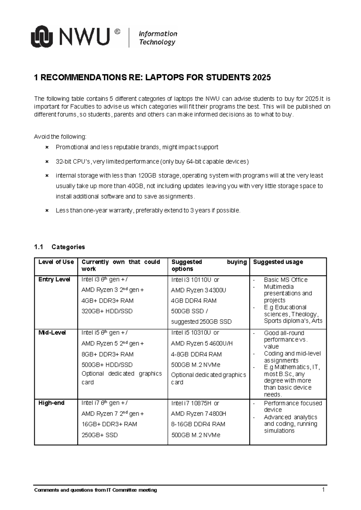 Laptop Recommendations for Students 2025: Best Options by Faculty - Studocu