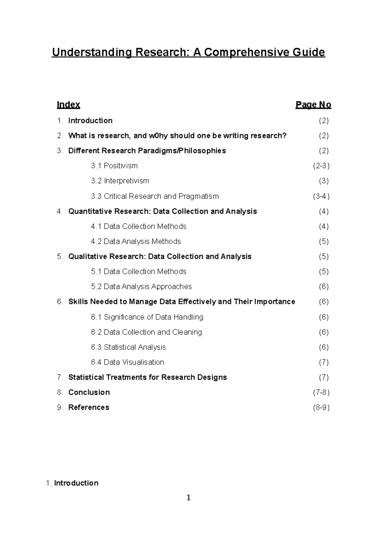 M804 Developing Research Capability: A Comprehensive Guide - Studocu