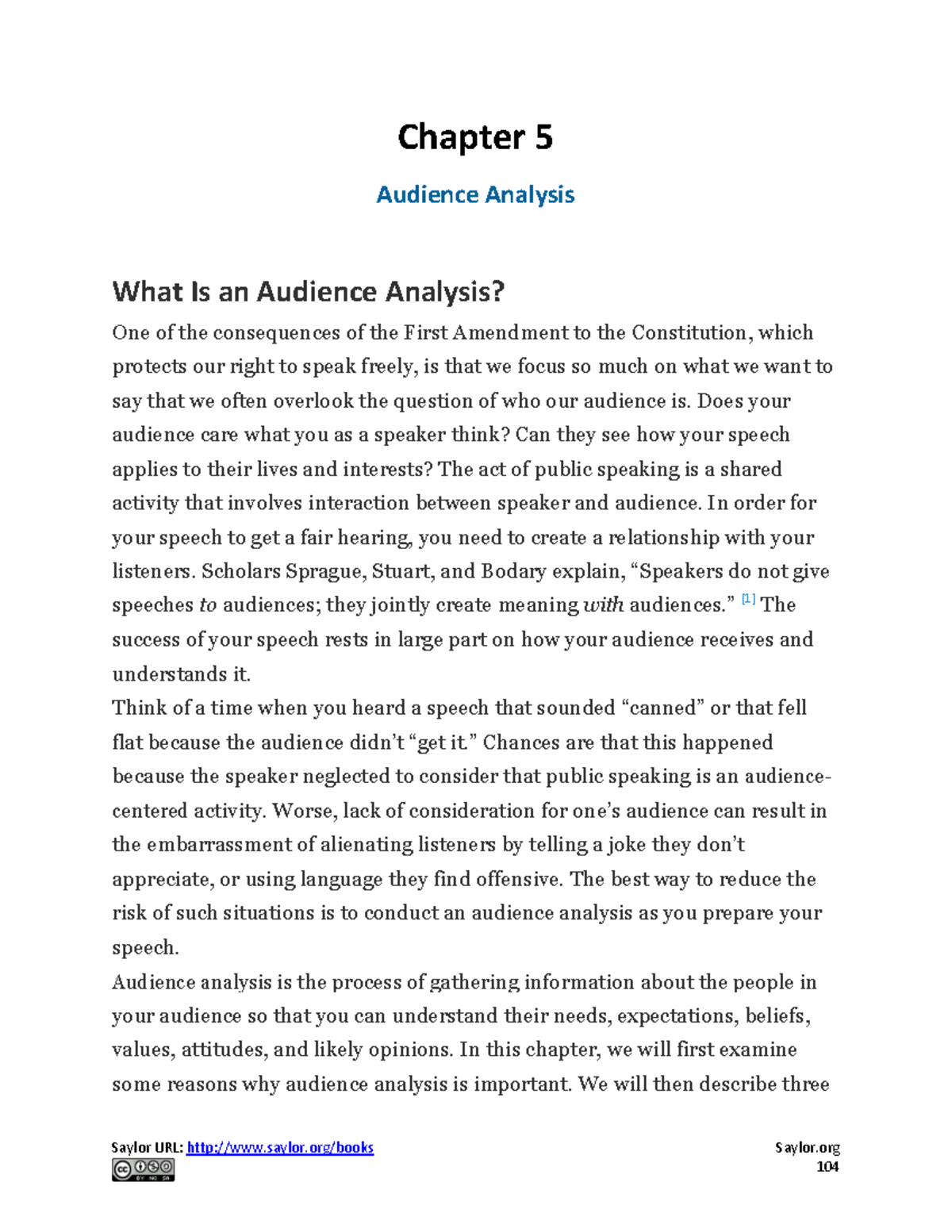 Audience Analysis: Understanding Your Audience for Effective Speeches ...