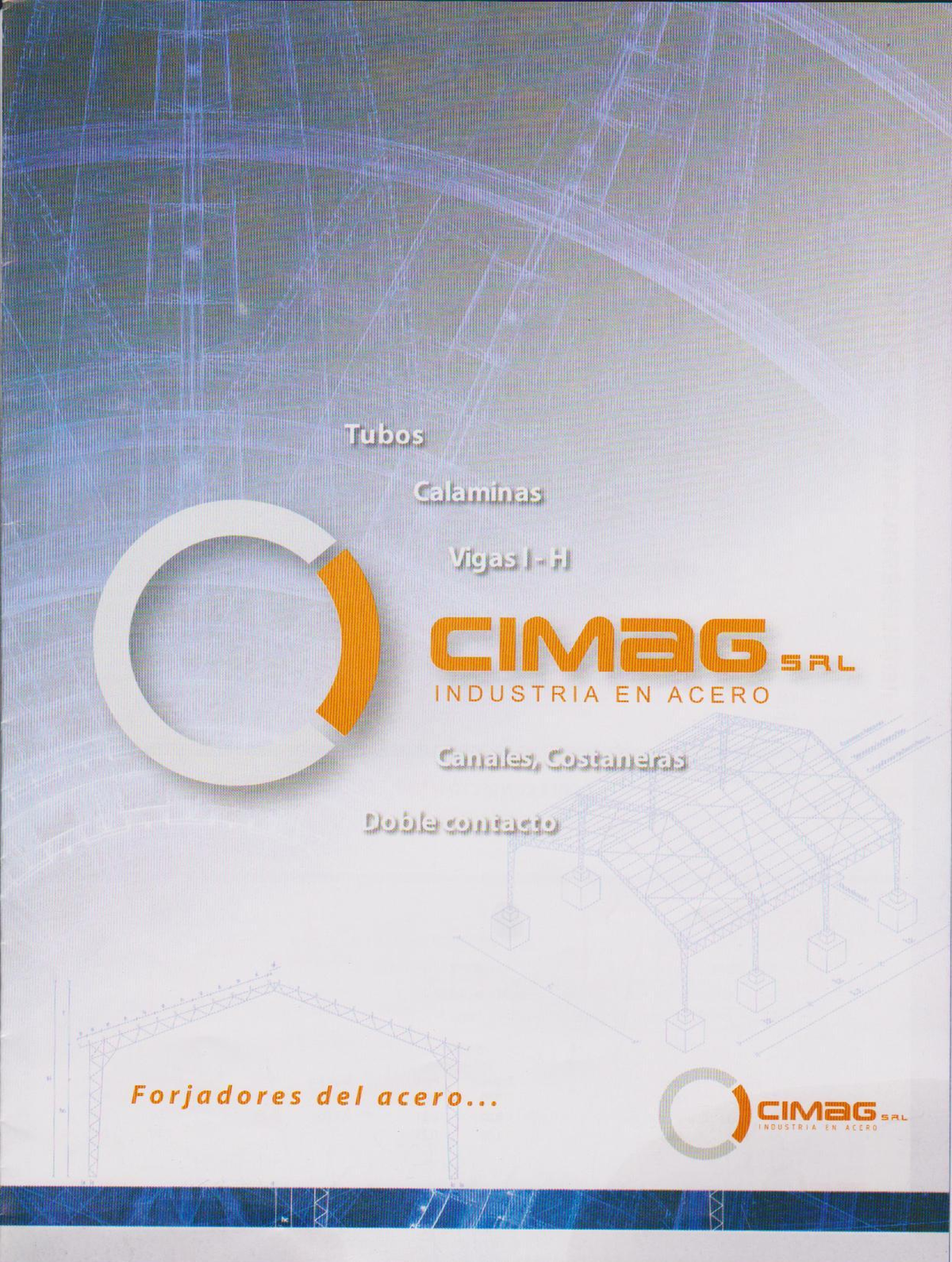 Ficha Técnica de Tubos Calamina - CIMAG - Datos Técnicos y Dimensiones - Document Preview