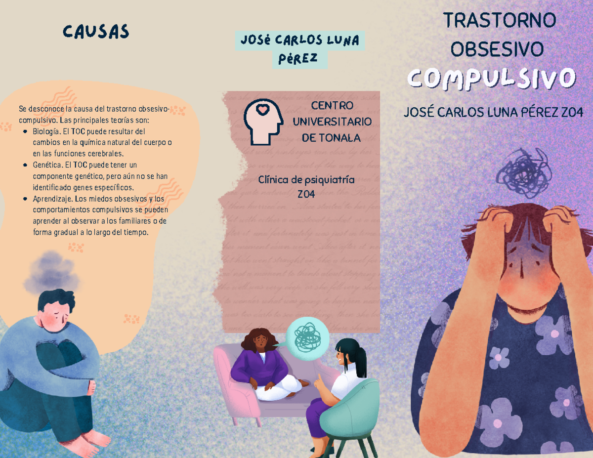 TOC: Trastorno Obsesivo Compulsivo - Causas y Síntomas Detallados - Studocu