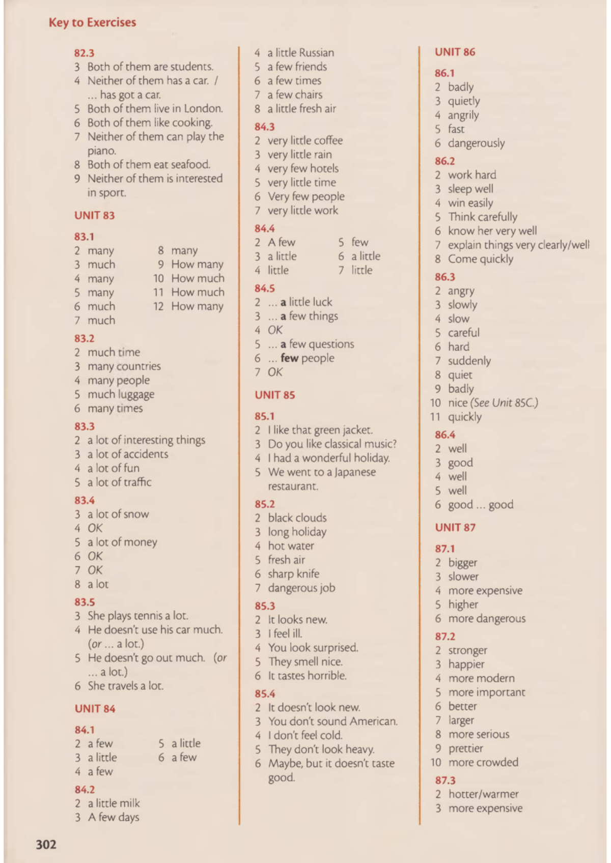 Key to Exercises for Essential Grammar in Use (4th Ed.) - Studocu