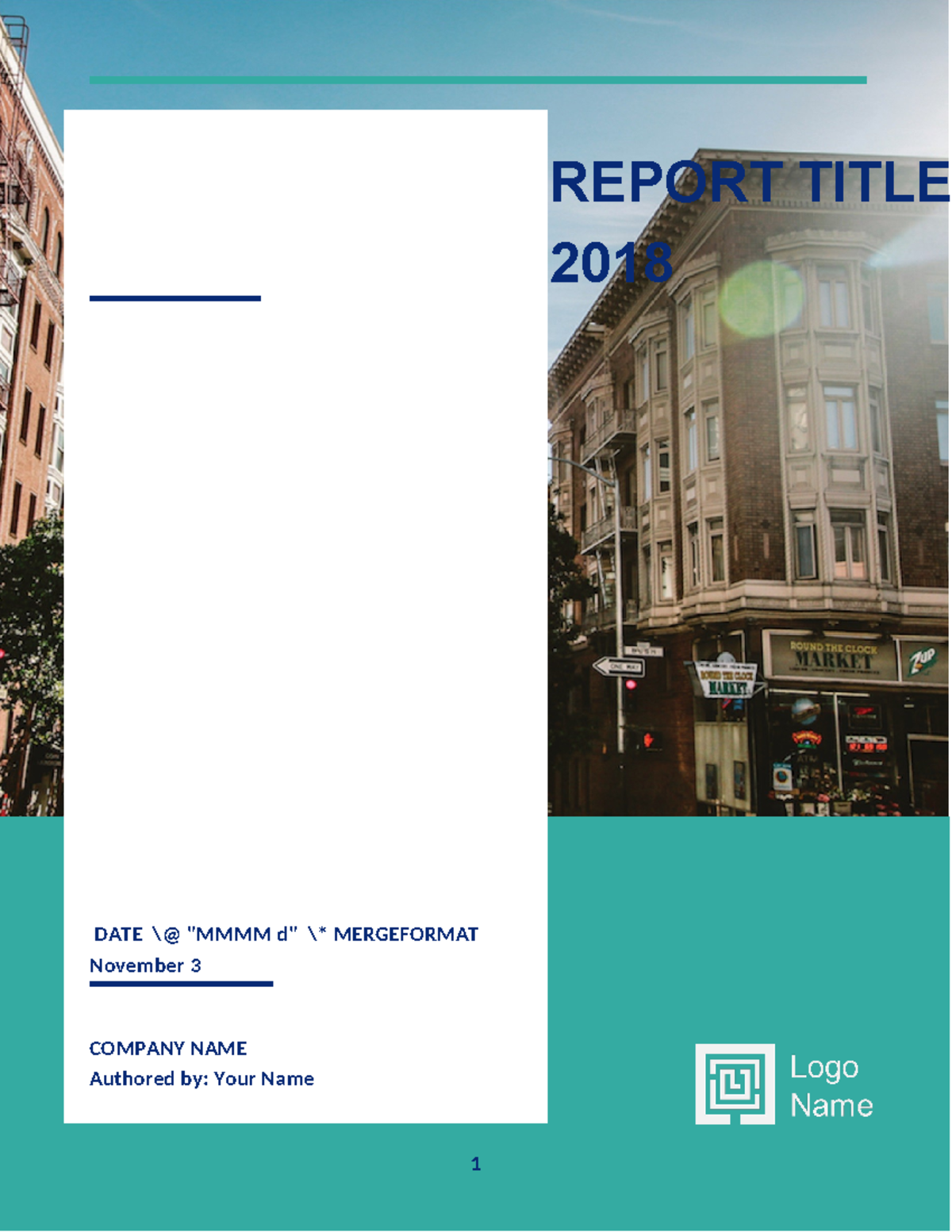 Work5 - English: Report Title Template for Business Reports - Studocu