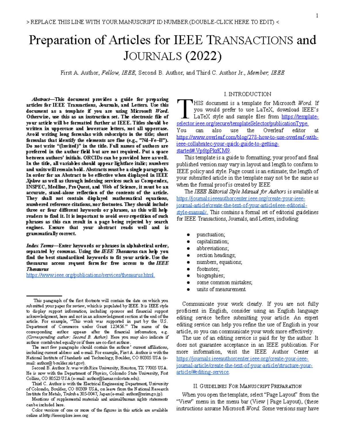 Project Report Writing Template [IEEE Format] - Studocu