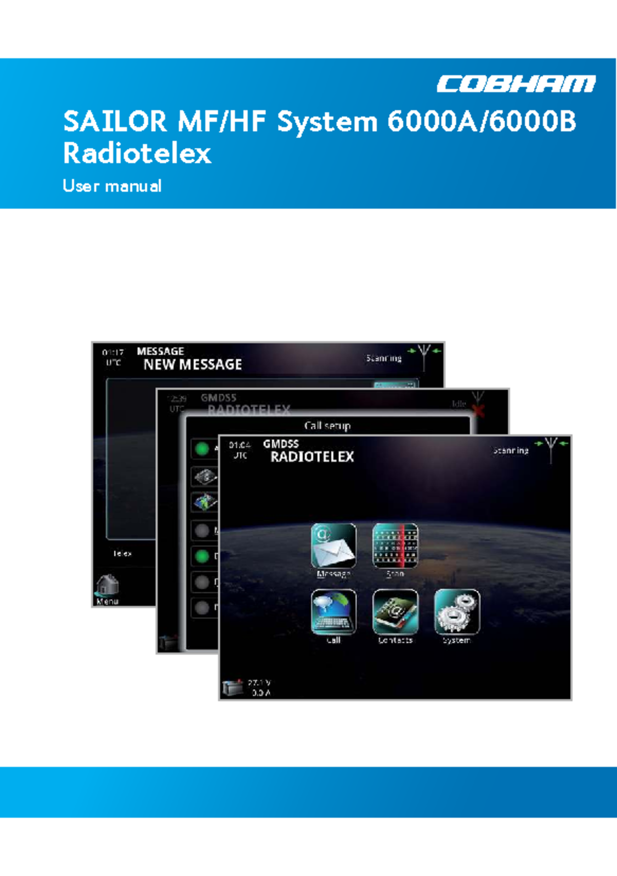 SAILOR MF/HF System 6000A/B Radiotelex User Manual - Studocu