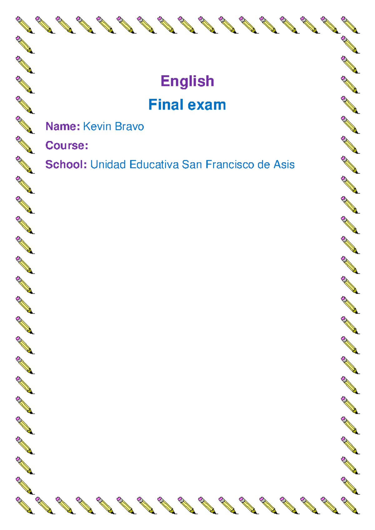 English 1 Final Exam Notes: Present Tenses & Comparatives - Studocu