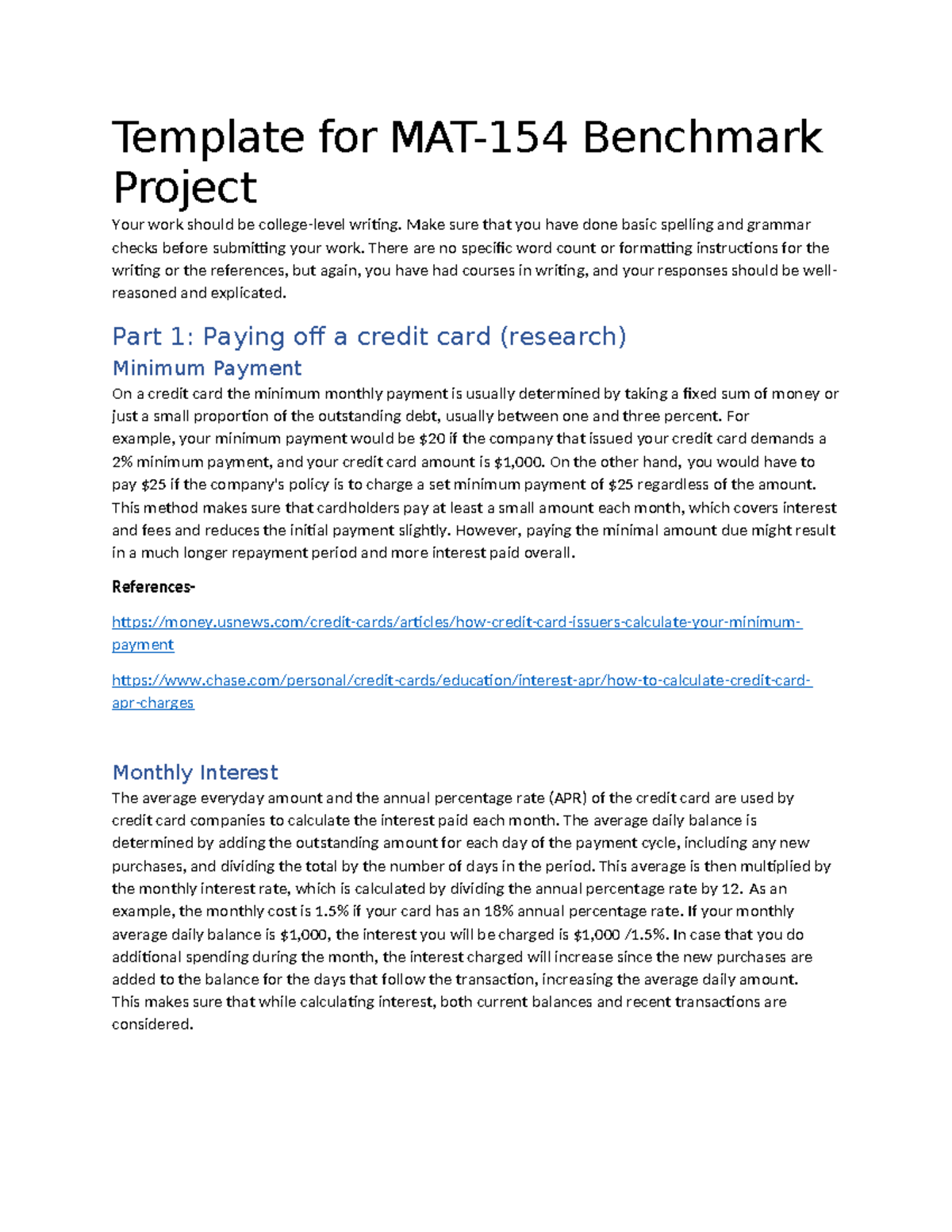 MAT-154-RS-Template for MAT154 Benchmark - Template for MAT-154 ...