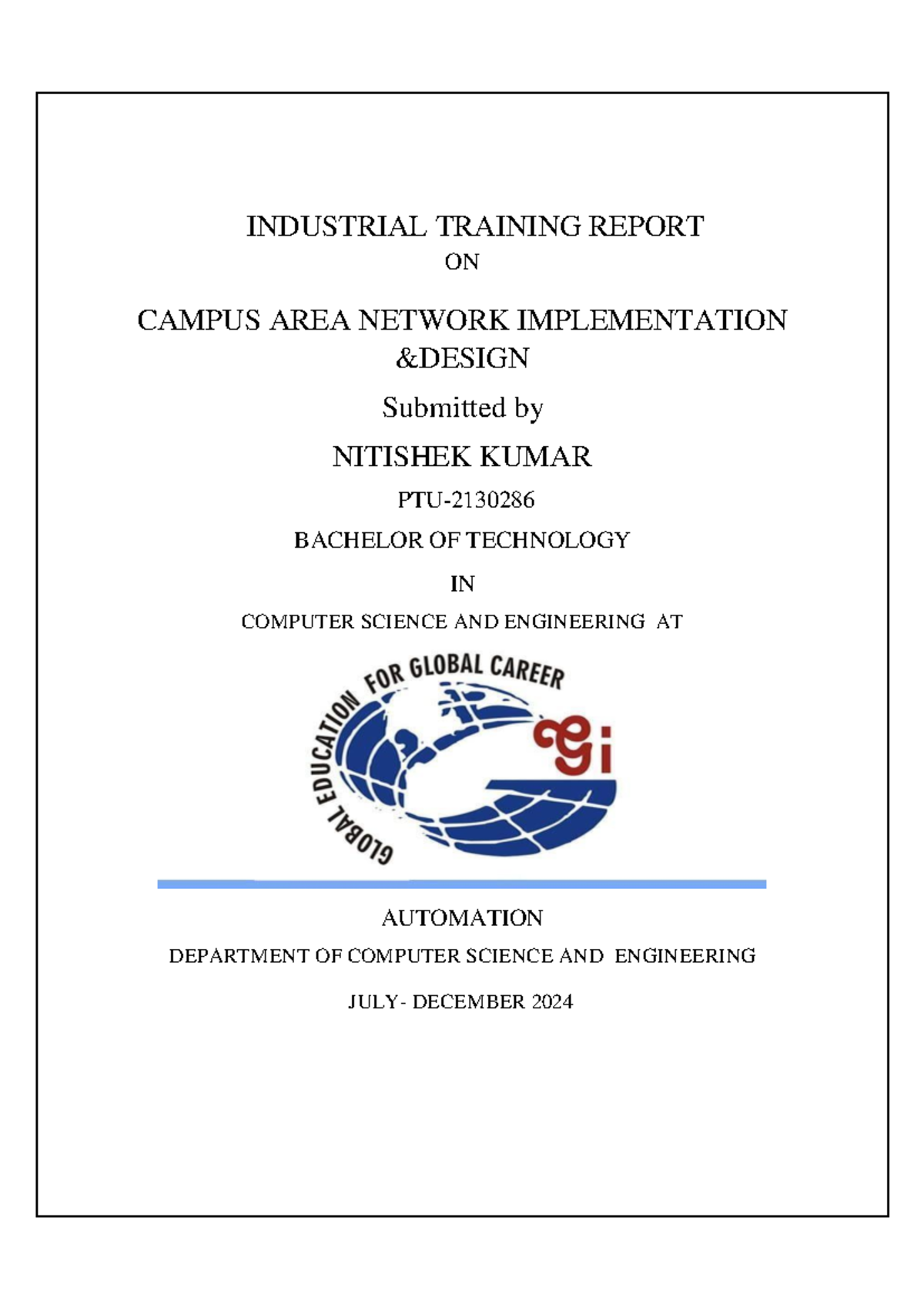 Project Report (New) - Networking refers to the practice of connecting ...