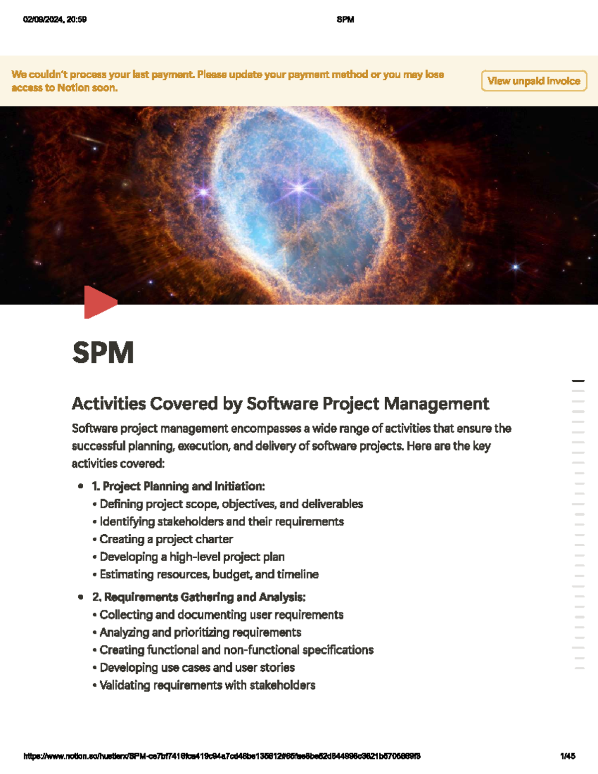 SPM Final Exam Notes: Key Concepts in Software Project Management - Studocu