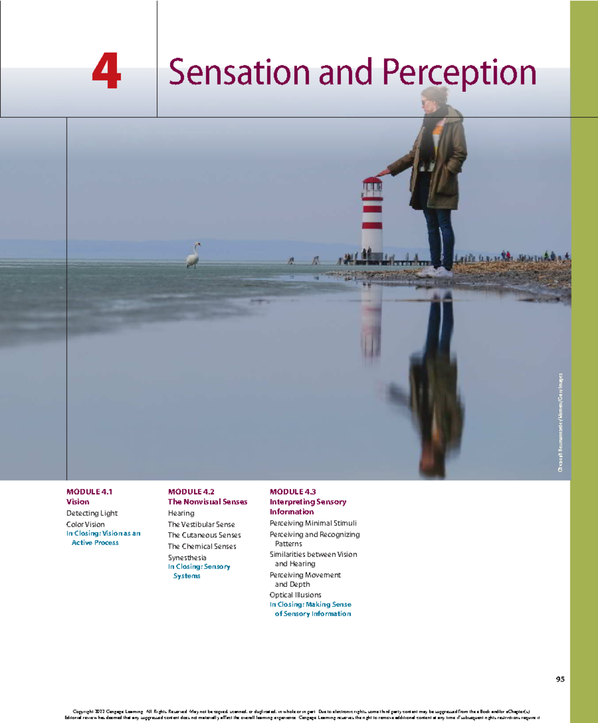 Sensation and Perception: Vision & Nonvisual Senses - Chapter 4 Notes ...