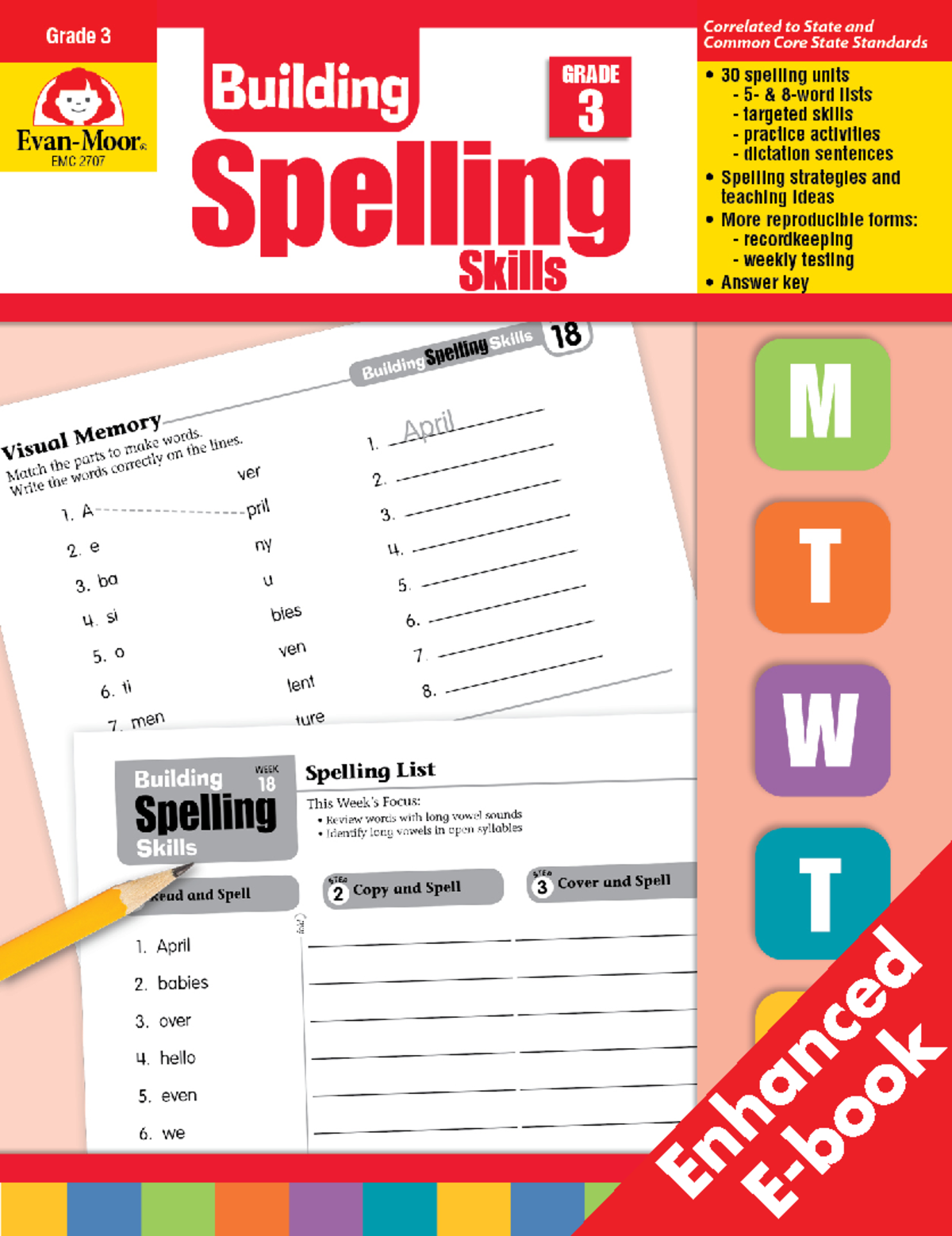 Building Spelling Skills Daily Practice Grade 3-2707i - Enhanced E-book ...