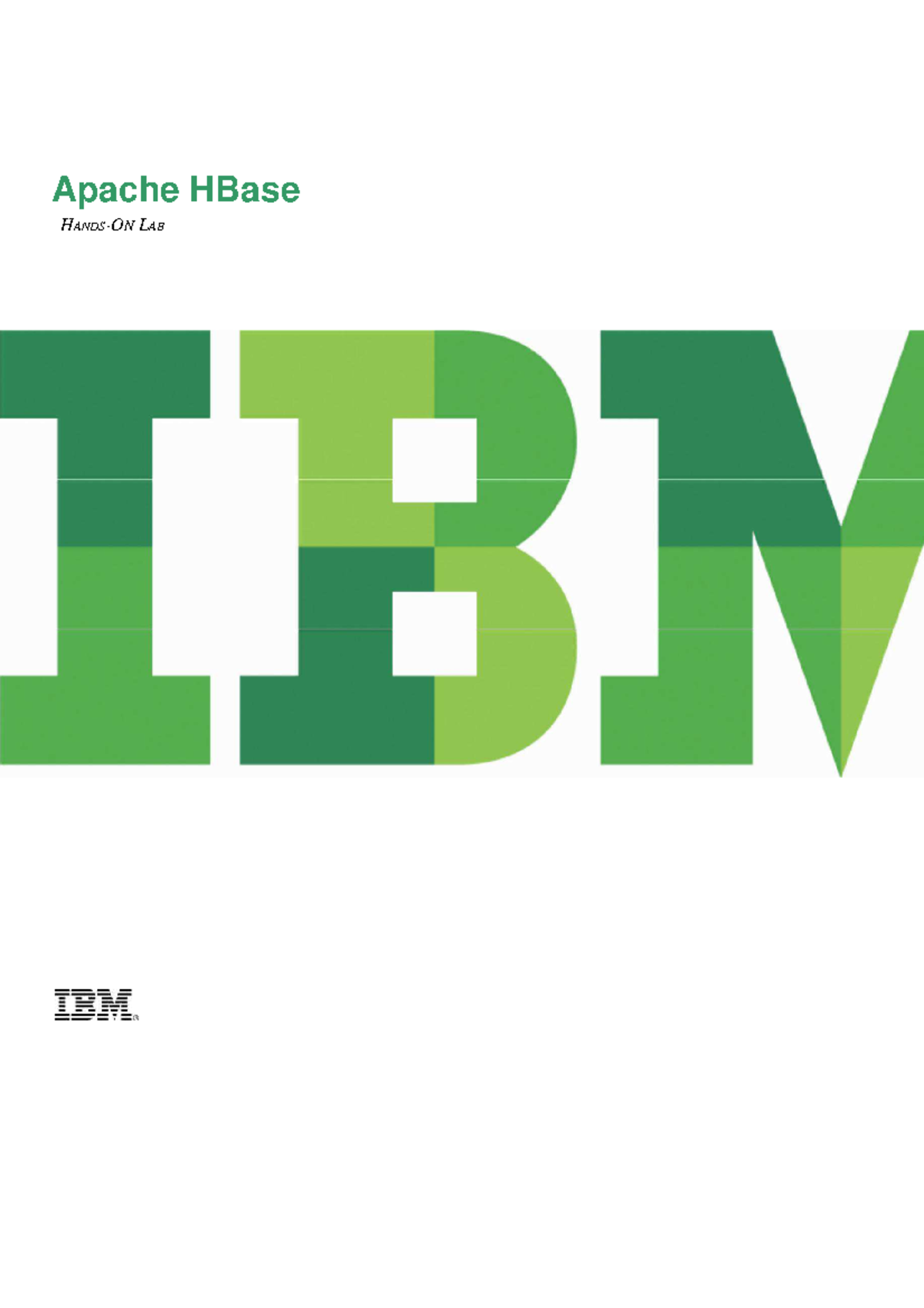HBase Lab TP 3 - Working with Cloudera and Apache HBase - Studocu