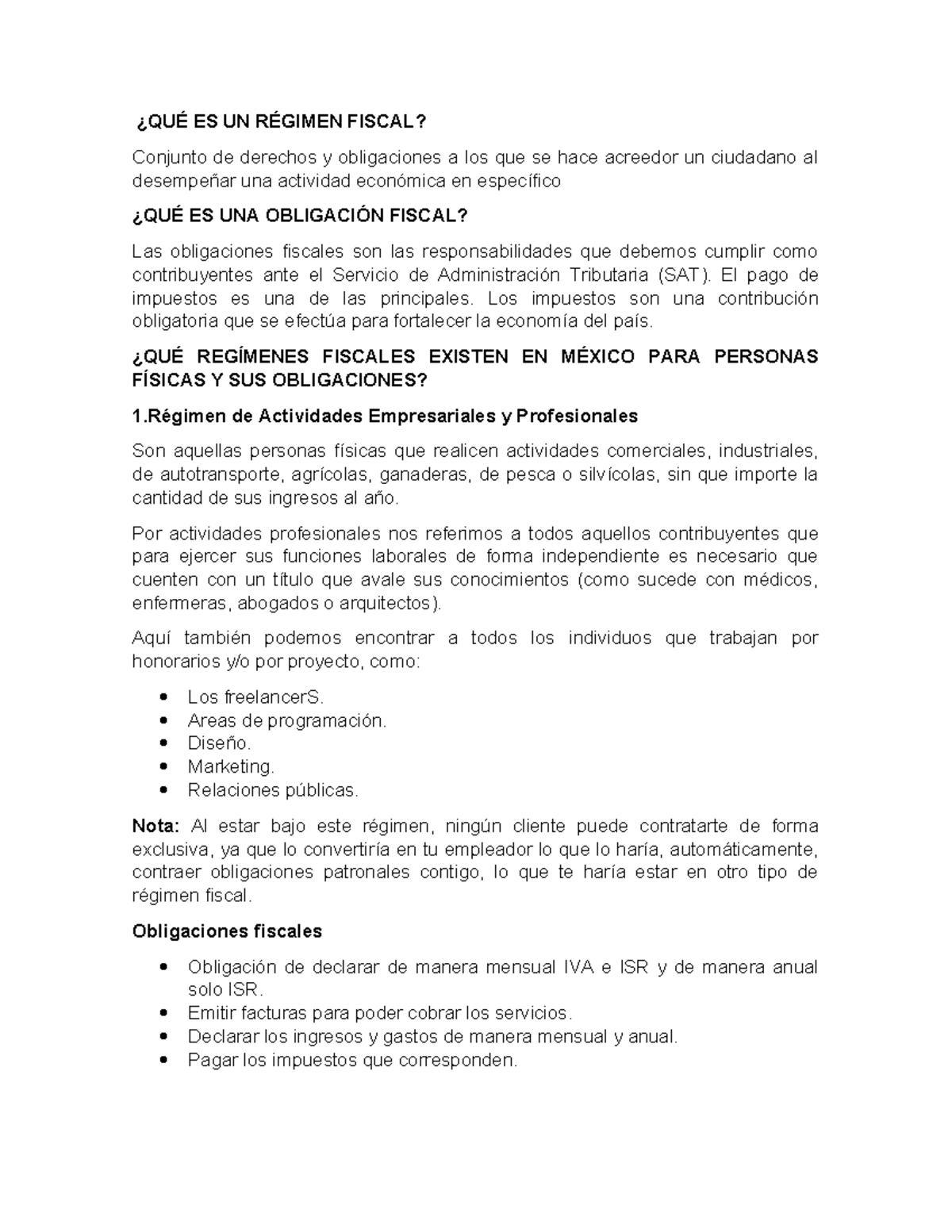 Régimen Fiscal para Personas Físicas y Morales en México: Guía Completa ...