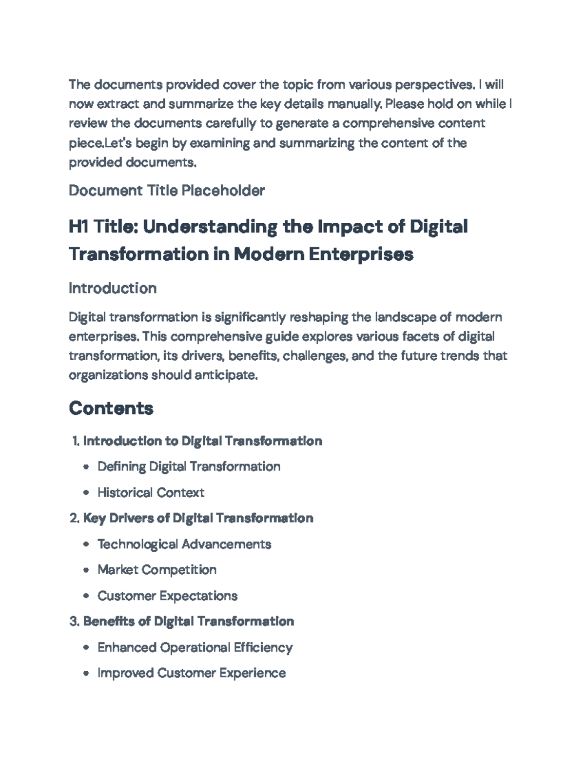 Understanding the Impact of Digital Transformation in Enterprises - The ...
