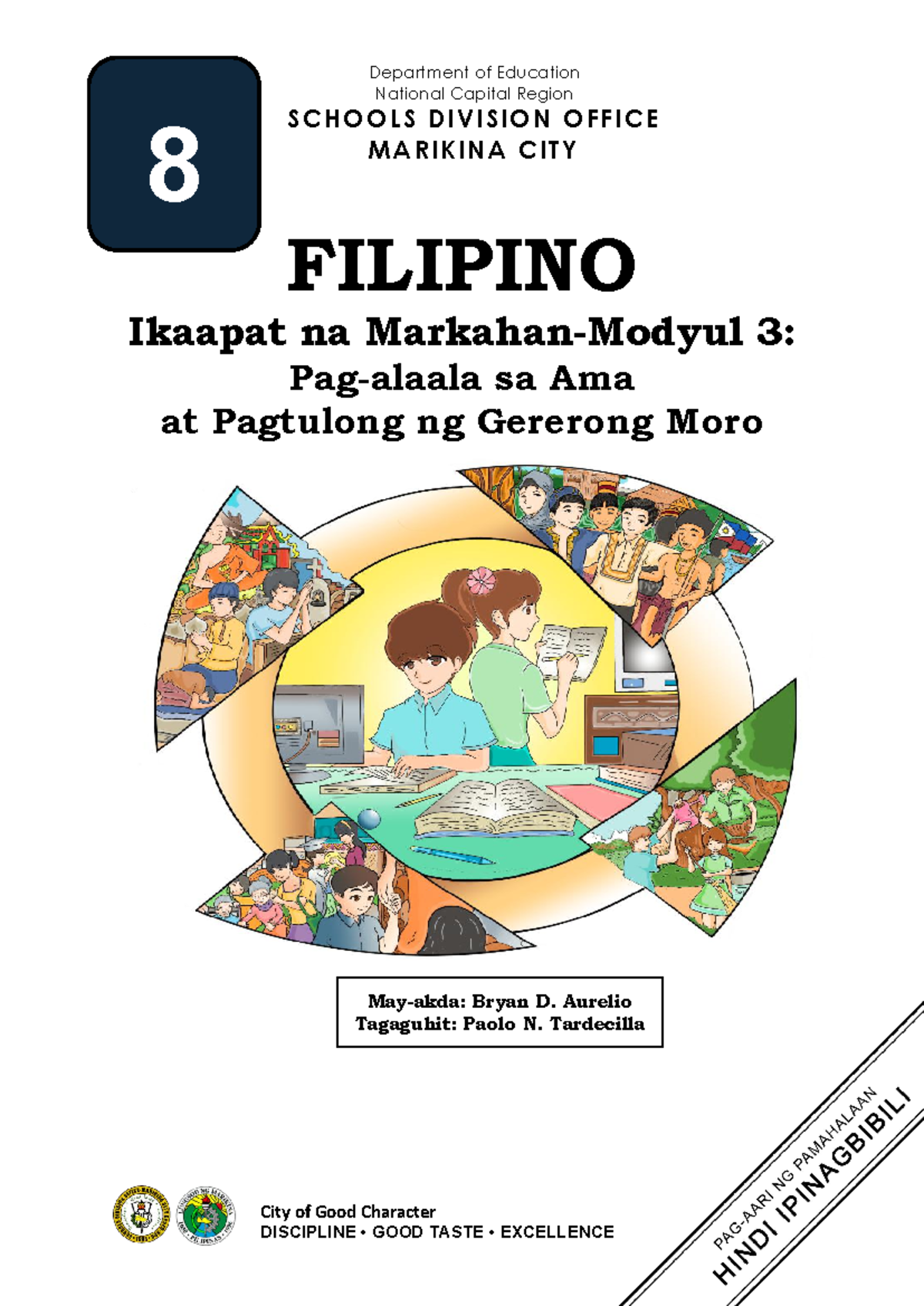 NCR Final Filipino 8 Q4 Modyul 3: Pag-alaala sa Ama at Gererong Moro ...
