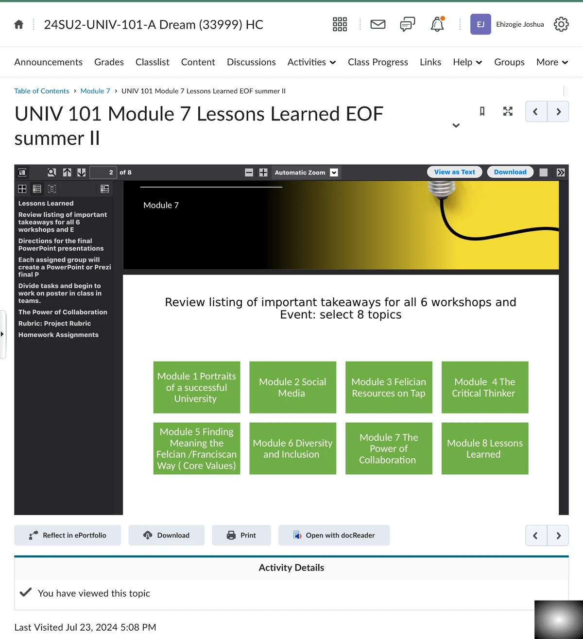 Bumper Sticker Activity Reflection - Week 7 (Nursing Ethics) - Studocu