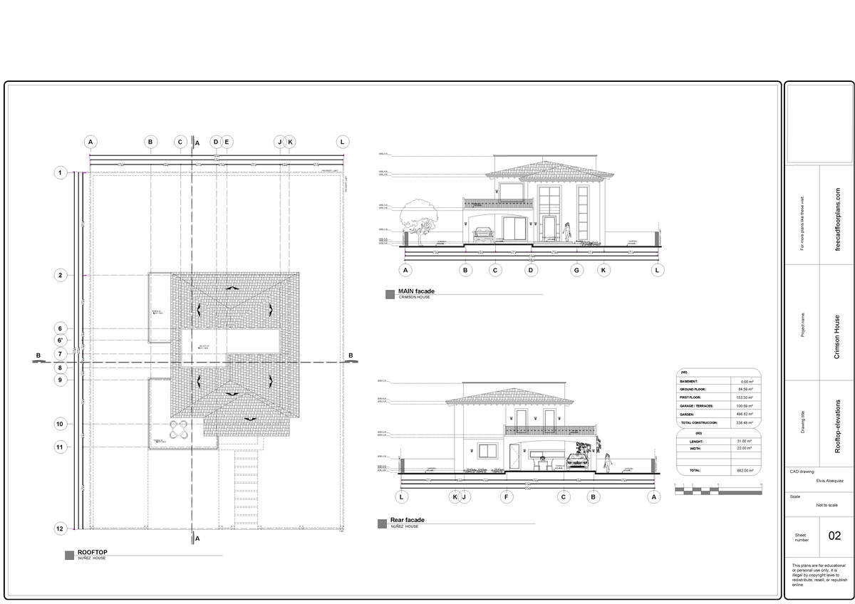 2-Story Building Plans: Crimson House NPT 1 4 Design Details - Studocu