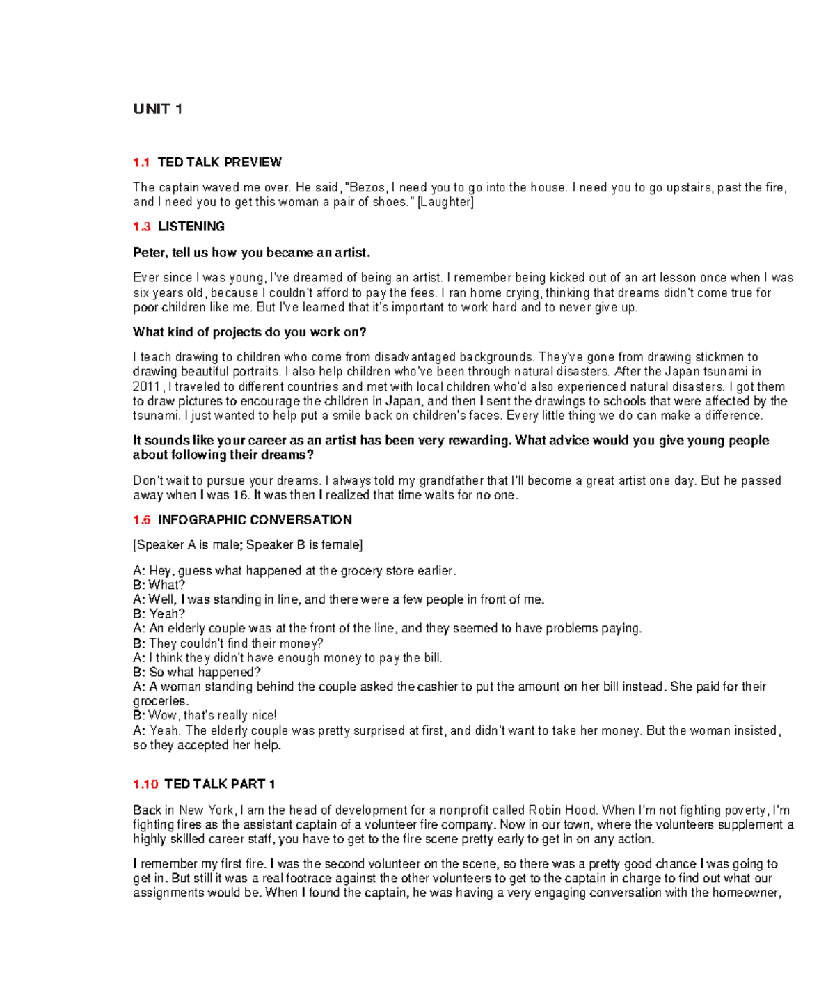 [123doc] - keynote-3-audio-scripts - UNIT 1 1 TED TALK PREVIEW The ...