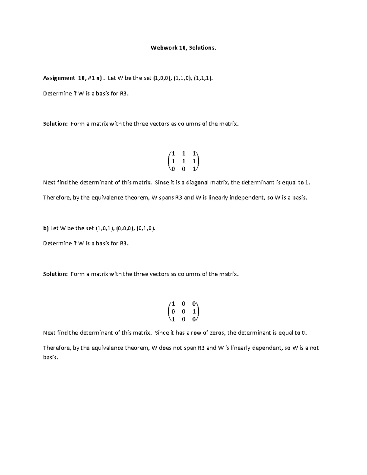Webwork assignment 11 with solutions - Warning: TT: undefined function ...